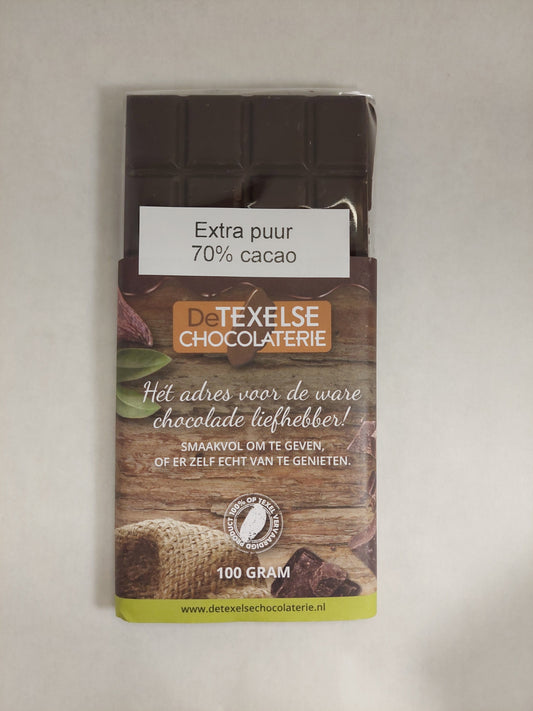Chocoladereep extra puur 70%