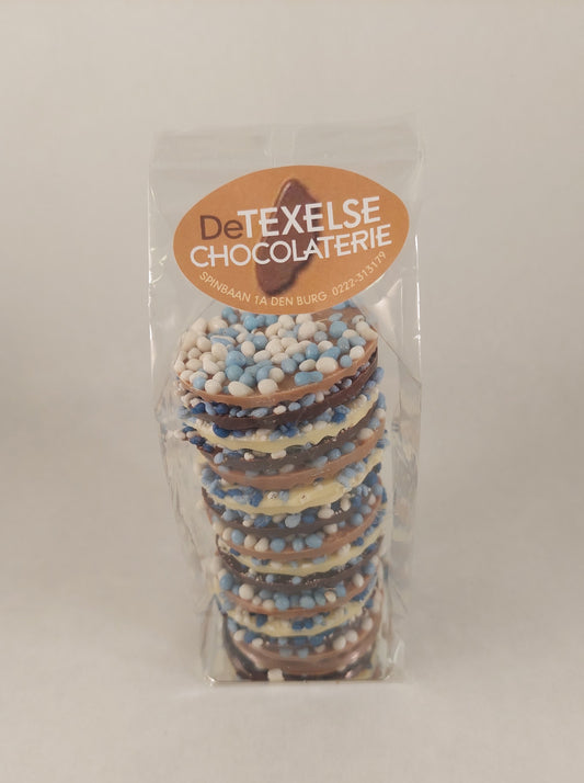 Flikjes geboorte blauw