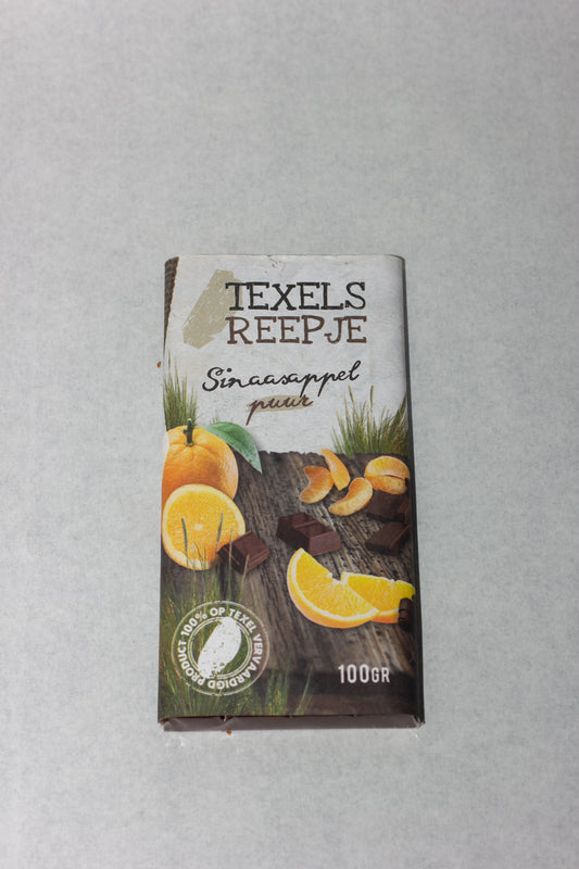 Chocoladereep puur met sinaasappel