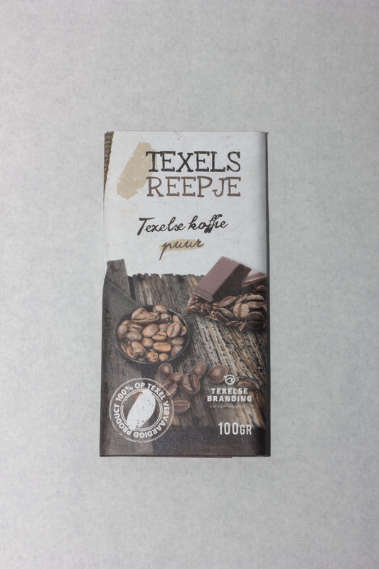 Chocoladereep puur met koffie