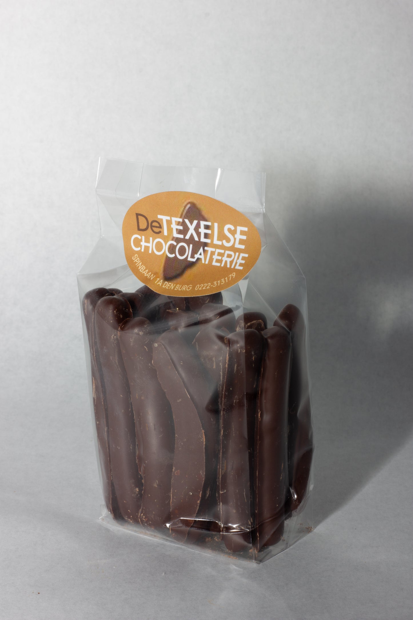 Sinaasappelstaafjes met pure chocolade