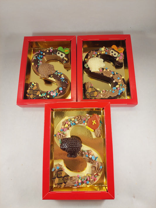 Sinterklaas chocoladeletter klein