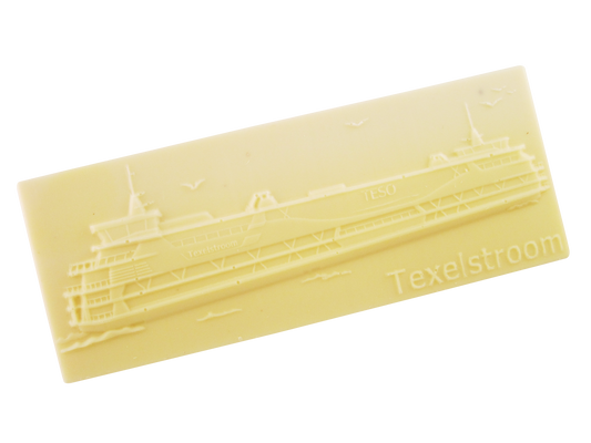 Chocoladereep Texelstroom wit