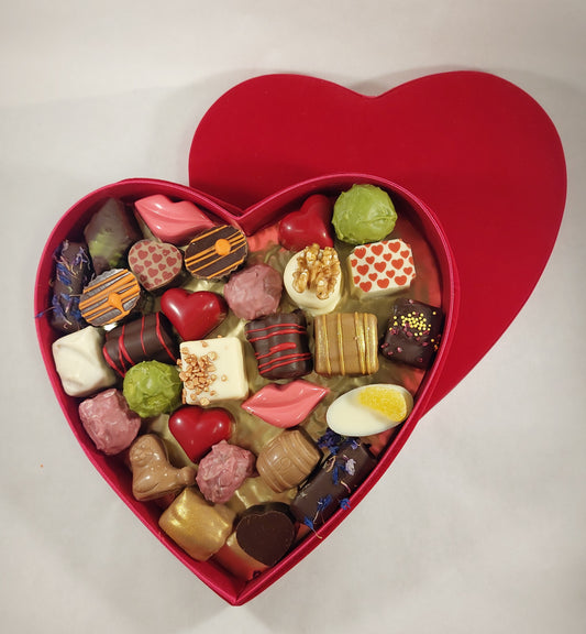 Bonbons hart doosje groot